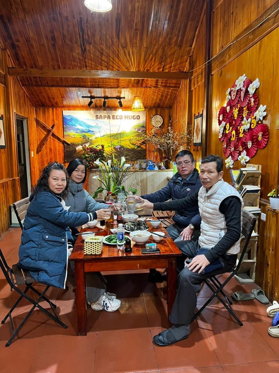 Bed and breakfast Sapa Eco Hugo Extérieur photo